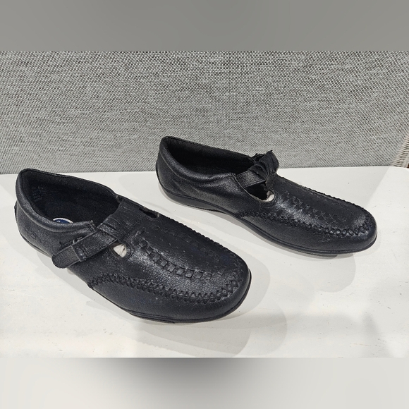 Dr. Scholl's Womens Black Woven Loafers Size 7 - Picture 6 of 6